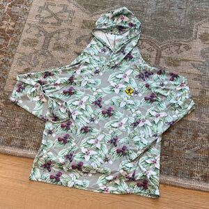 Town Shirt Sun Hoodie with kangaroo pocket